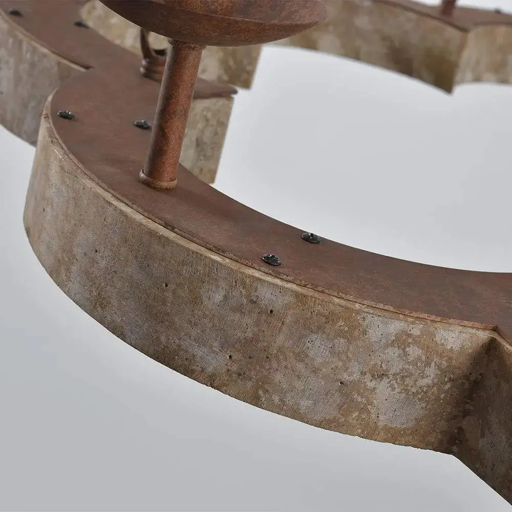 American Countryside Solid Wood Chandelier - Image 4