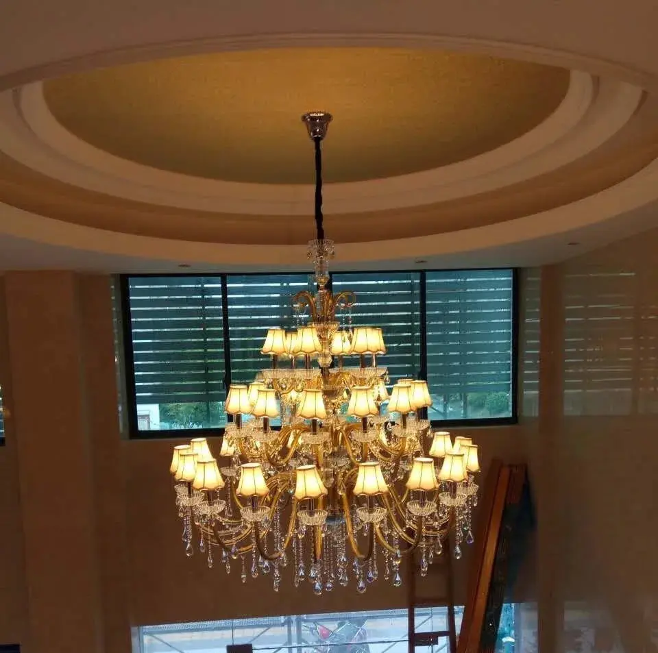 Banquet Hall Hallway Hotel Chandeliers - Image 5