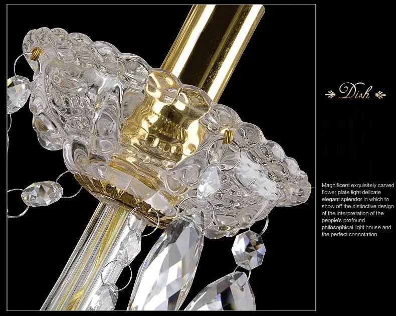 Classic 3 layers Crystal Chandelier - Image 6