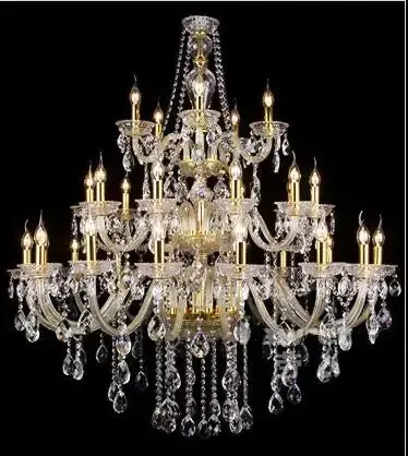 Classic 3 layers Crystal Chandelier - Image 9