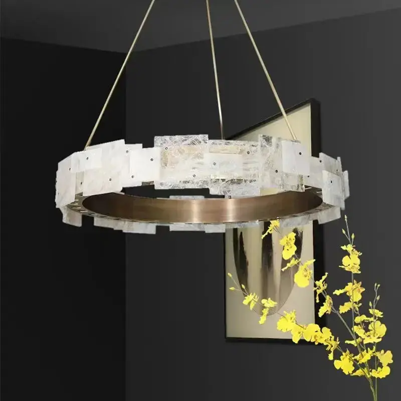 Cloud Glass Modern Chandelier - Image 3