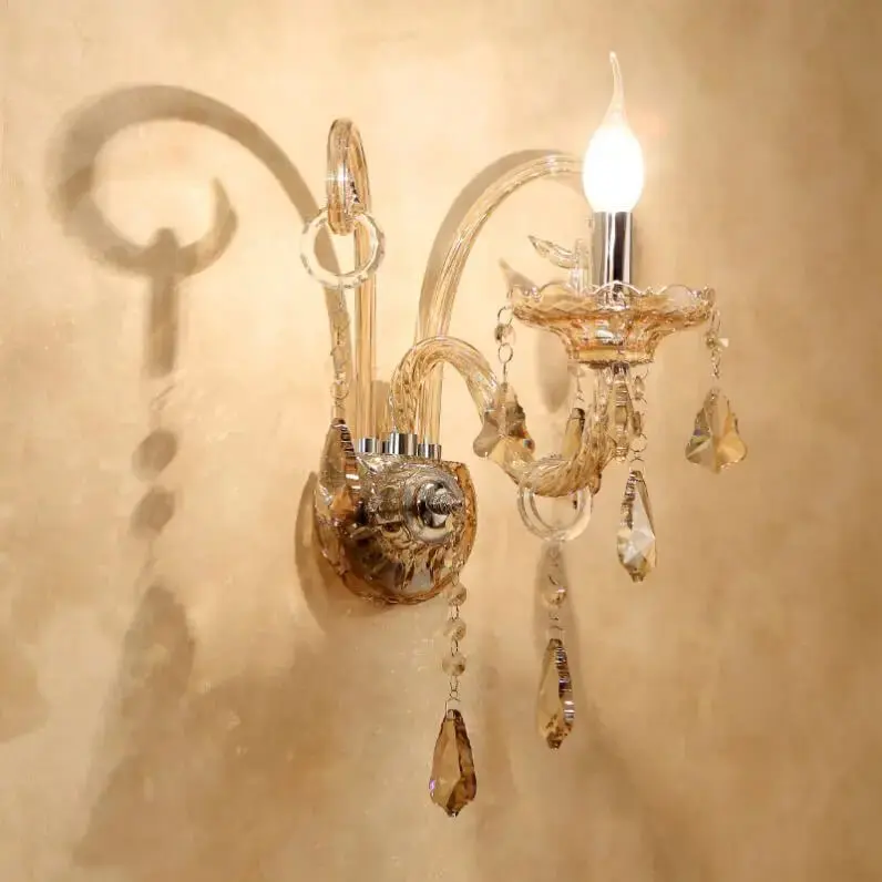 Cognac Unique Wall Luxury Lamp - Image 5