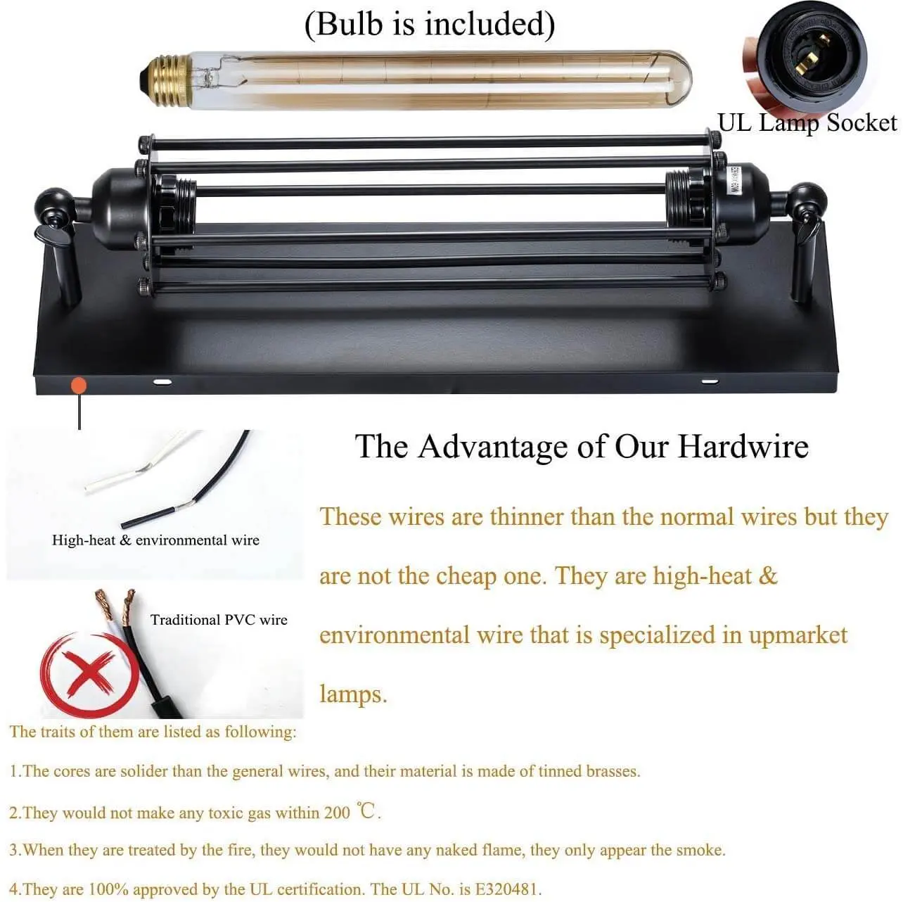 Country Wall Lamp - Image 10