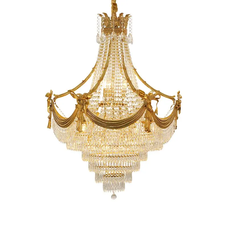Crown Shape Crystal Chandelier - Image 12