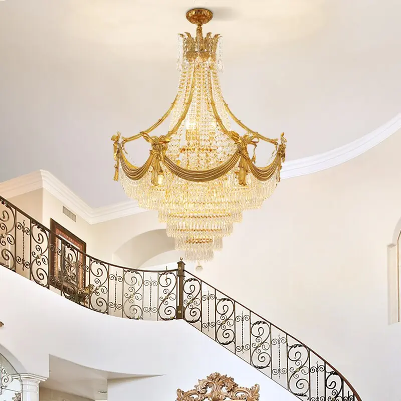 Crown Shape Crystal Chandelier - Image 14