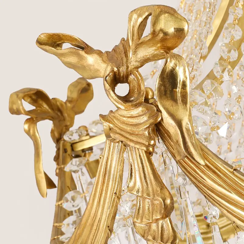 Crown Shape Crystal Chandelier - Image 3