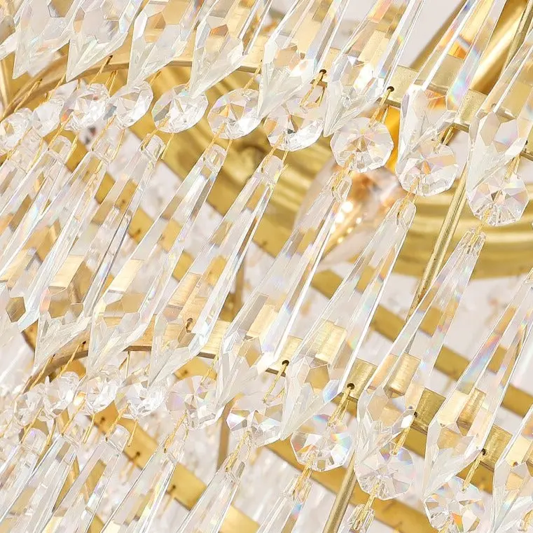 Crown Shape Crystal Chandelier - Image 6