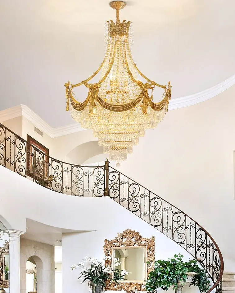 Crown Shape Crystal Chandelier - Image 7
