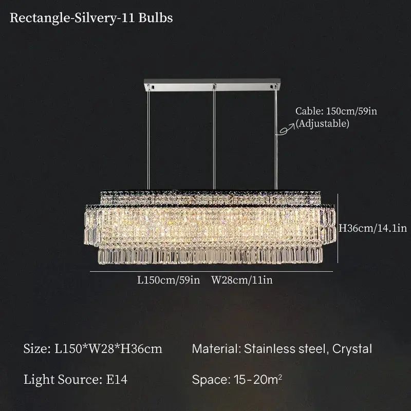 Crystal Dining Room Luxury Chandelier - Image 16