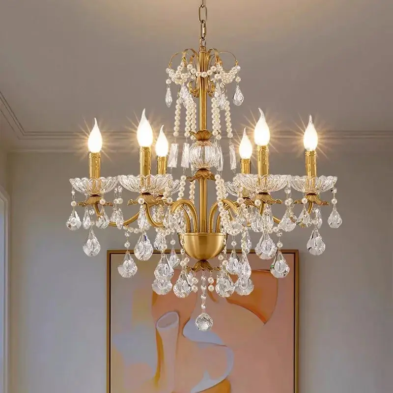 French Luxury Candle Chandelier - Image 4