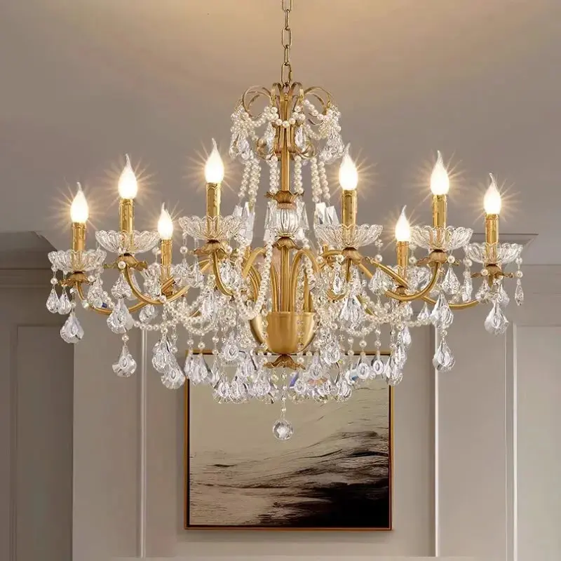 French Luxury Candle Chandelier - Image 6