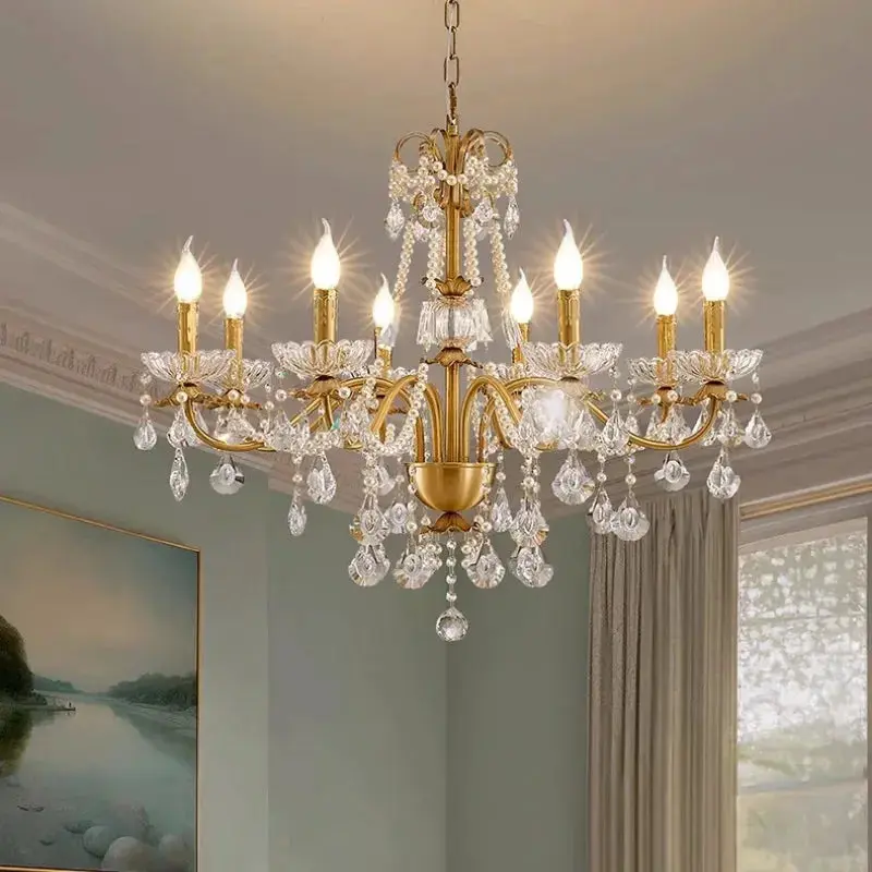French Luxury Candle Chandelier - Image 7