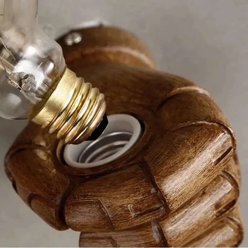 Hand Shaped One Wall Light Lamp - Image 8