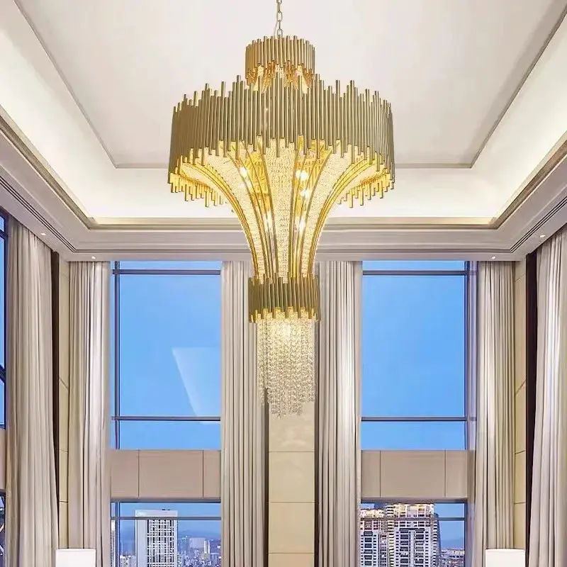 Hotel Lobby Chandelier - Image 7