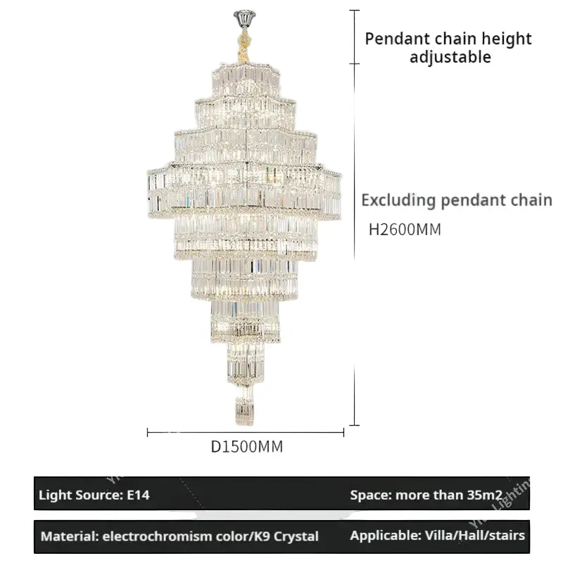 Large Chandelier Duplex Modern Mezzanine Villa - Image 10