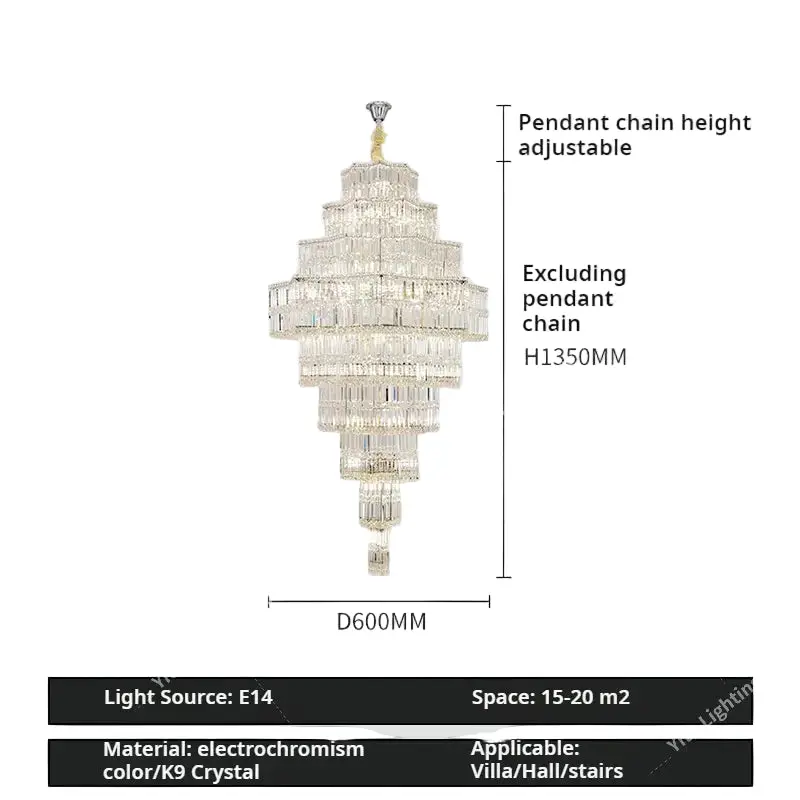 Large Chandelier Duplex Modern Mezzanine Villa - Image 12