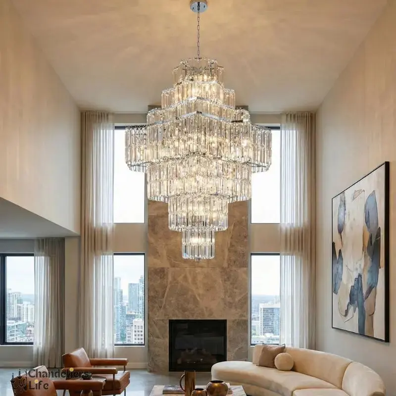 Large Chandelier Duplex Modern Mezzanine Villa - Image 5