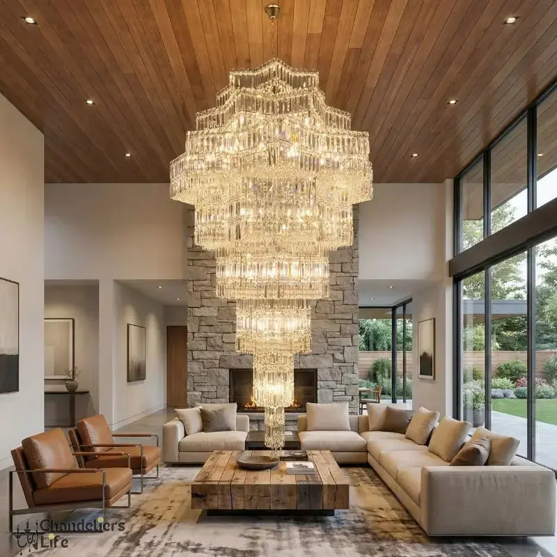 Large Chandelier Duplex Modern Mezzanine Villa - Image 7