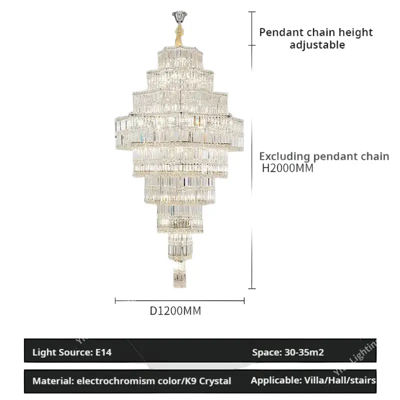 Large Chandelier Duplex Modern Mezzanine Villa - Image 9
