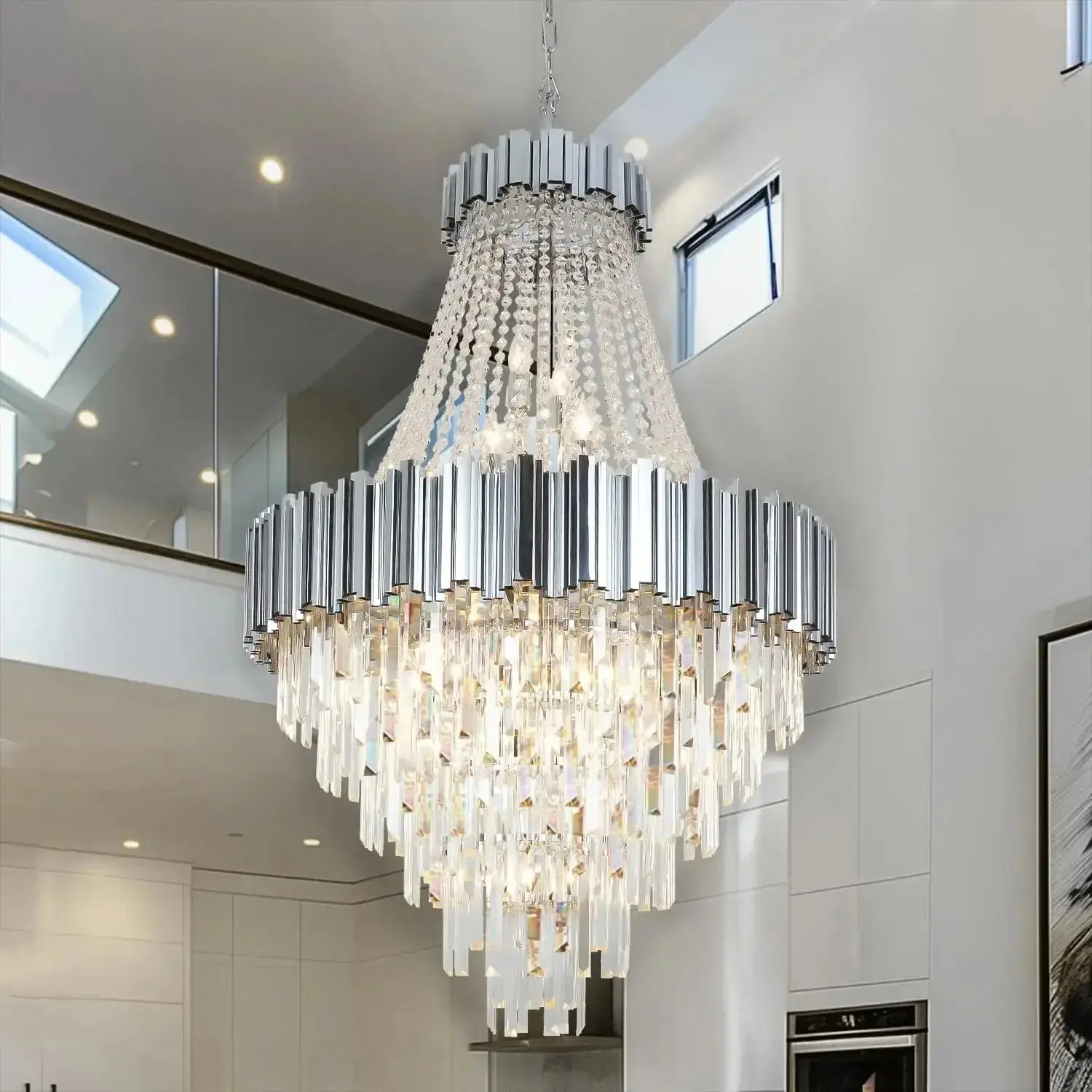 Lustre Suspension Staircase Luxury Chandelier - Image 6