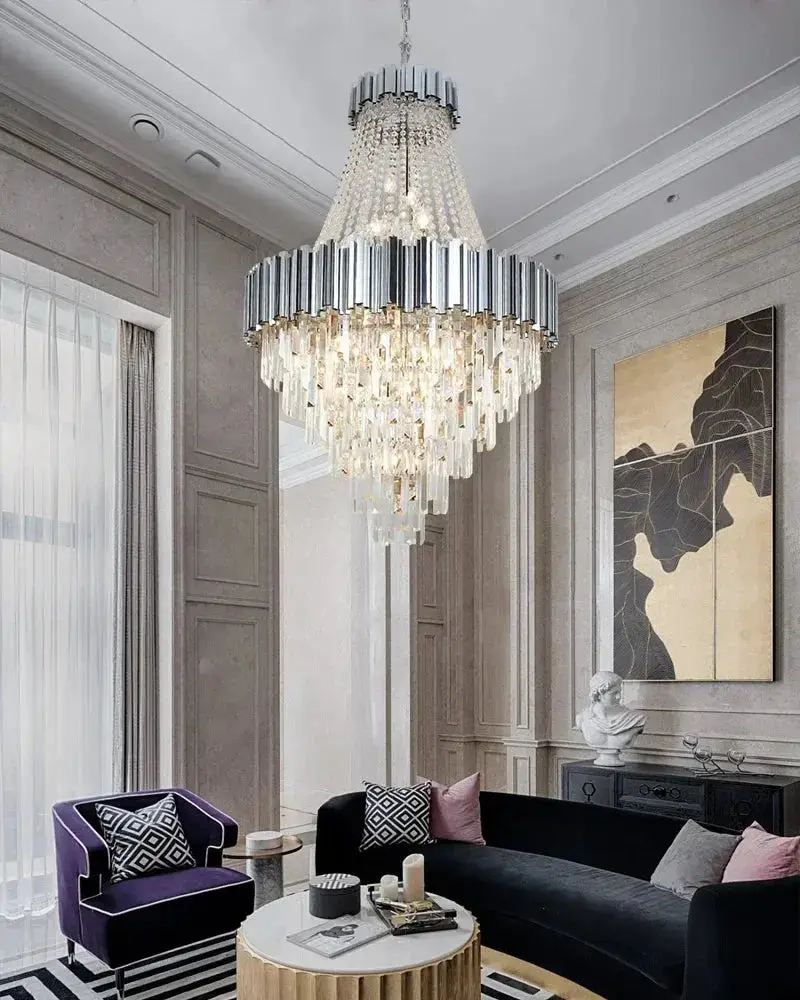 Lustre Suspension Staircase Luxury Chandelier - Image 7