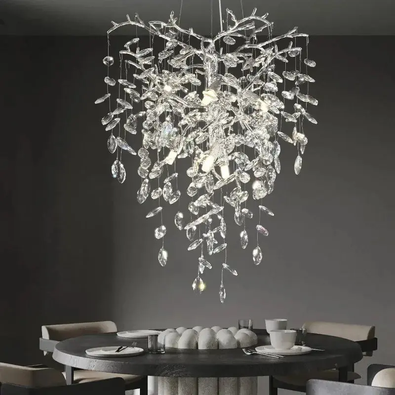 Luxury Crystal Chandelier Foyer Lighting - Image 5