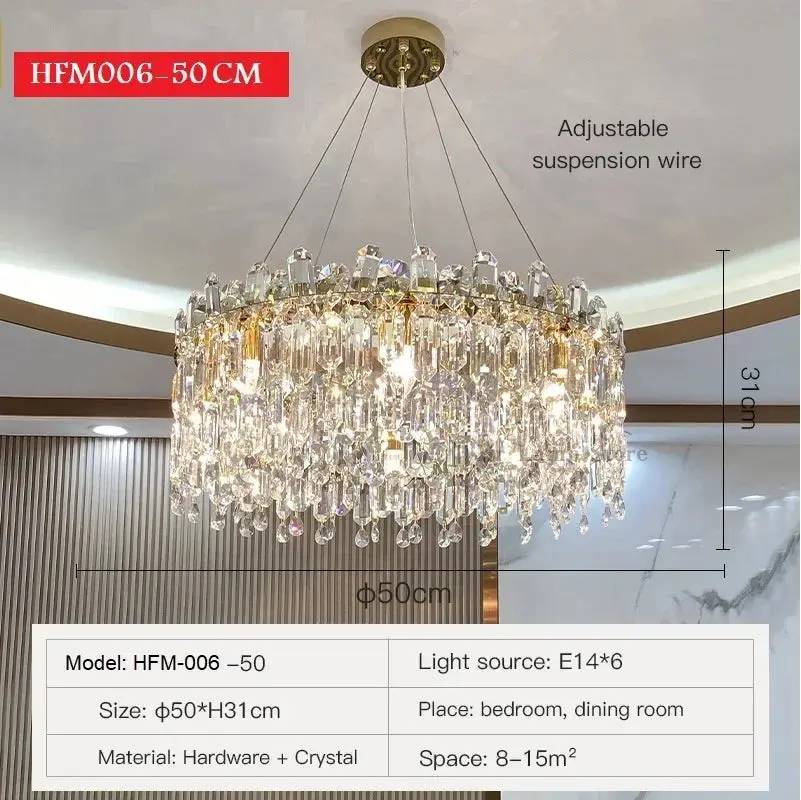 Luxury Crystal Elegant Chandelier - Image 10