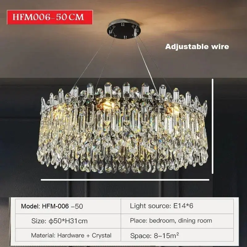Luxury Crystal Elegant Chandelier - Image 9