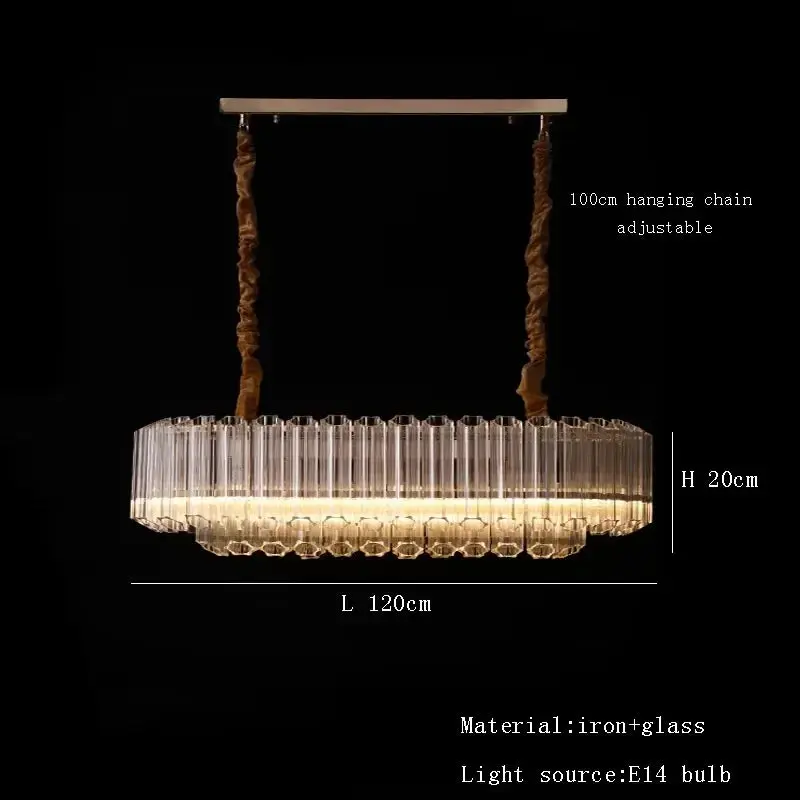 Luxury Glass Crystal Modern Chandelier - Image 13