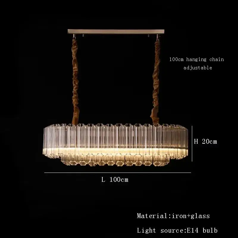 Luxury Glass Crystal Modern Chandelier - Image 15