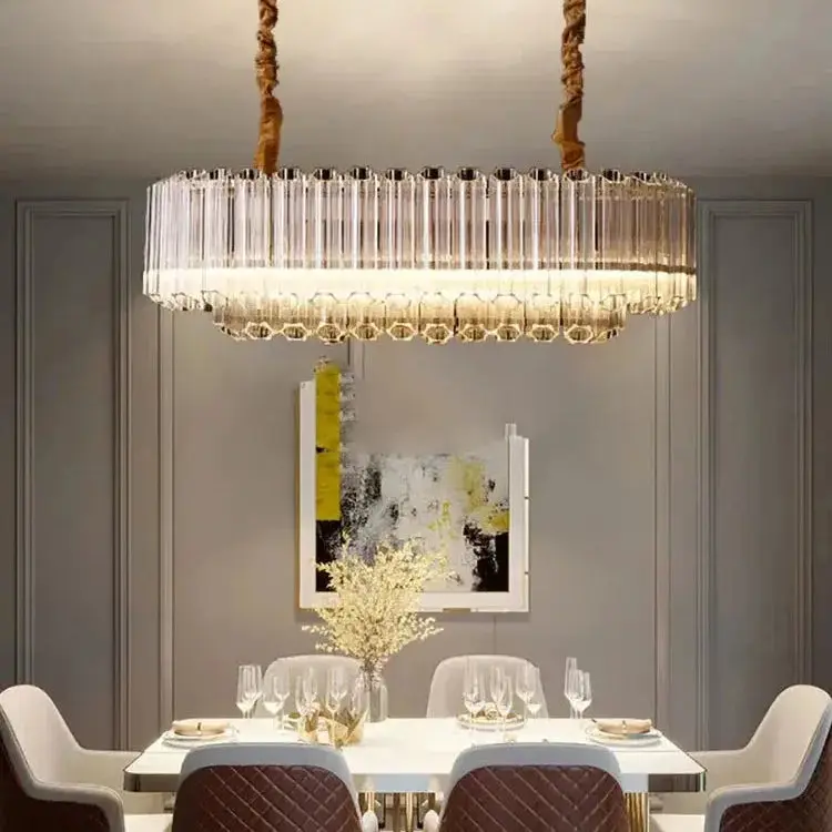 Luxury Glass Crystal Modern Chandelier - Image 3