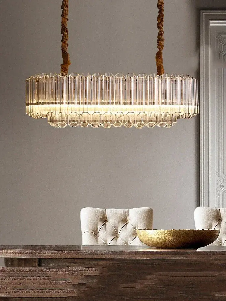 Luxury Glass Crystal Modern Chandelier - Image 6
