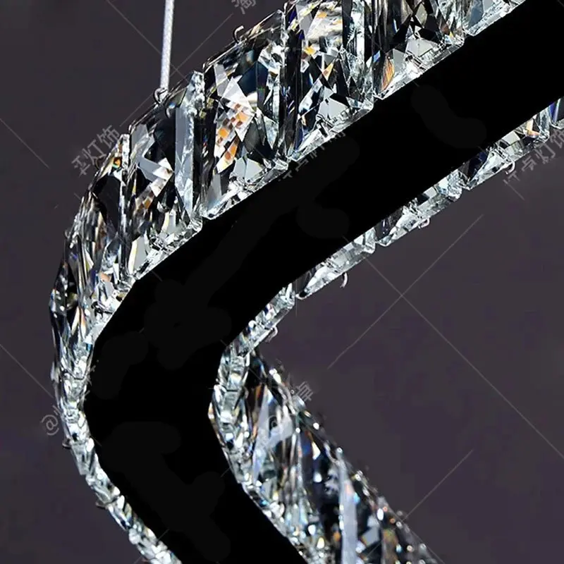 Modern Home Decoration Stair Crystal Chandelier - Image 6