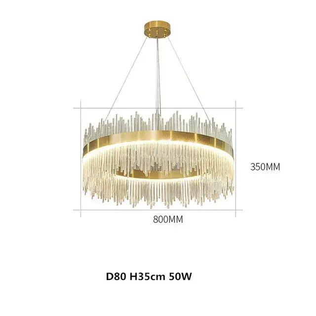 Modern LED Chandelier Dimmable - Image 12