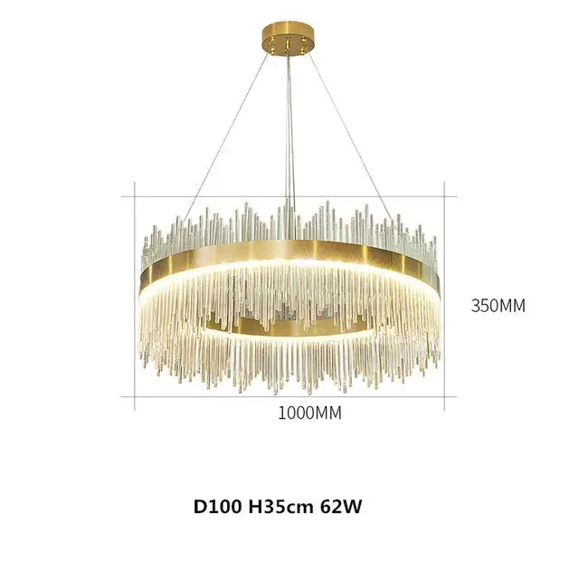 Modern LED Chandelier Dimmable - Image 6