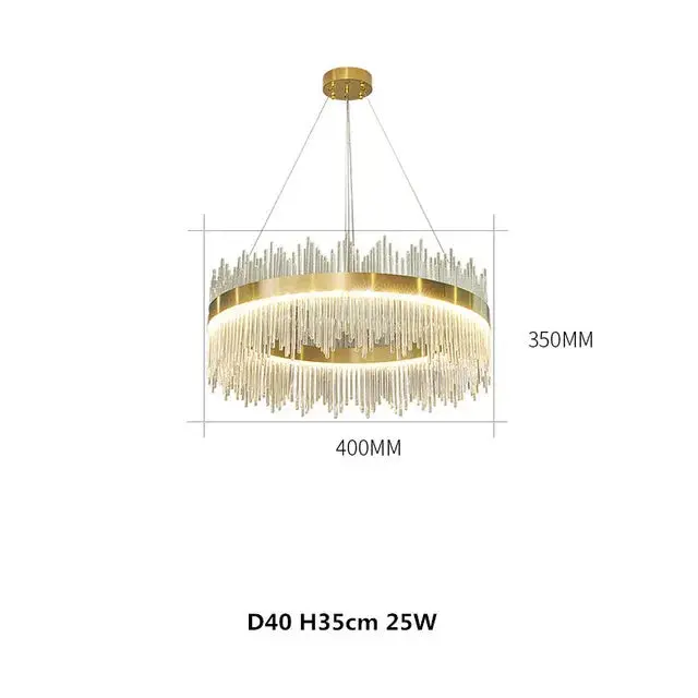 Modern LED Chandelier Dimmable - Image 9