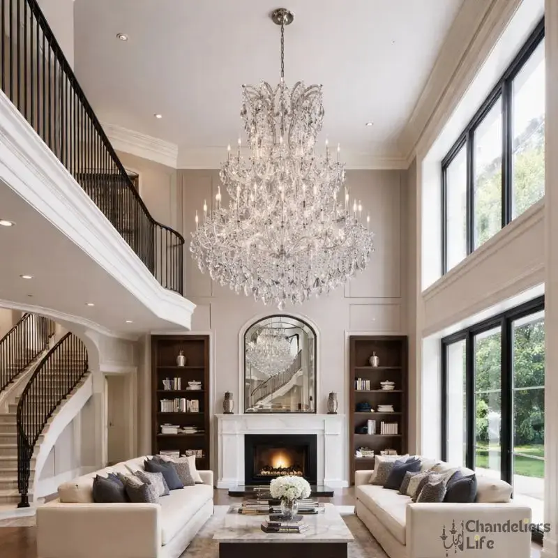 Modern Luxury Clear Crystal Chandelier - Image 3