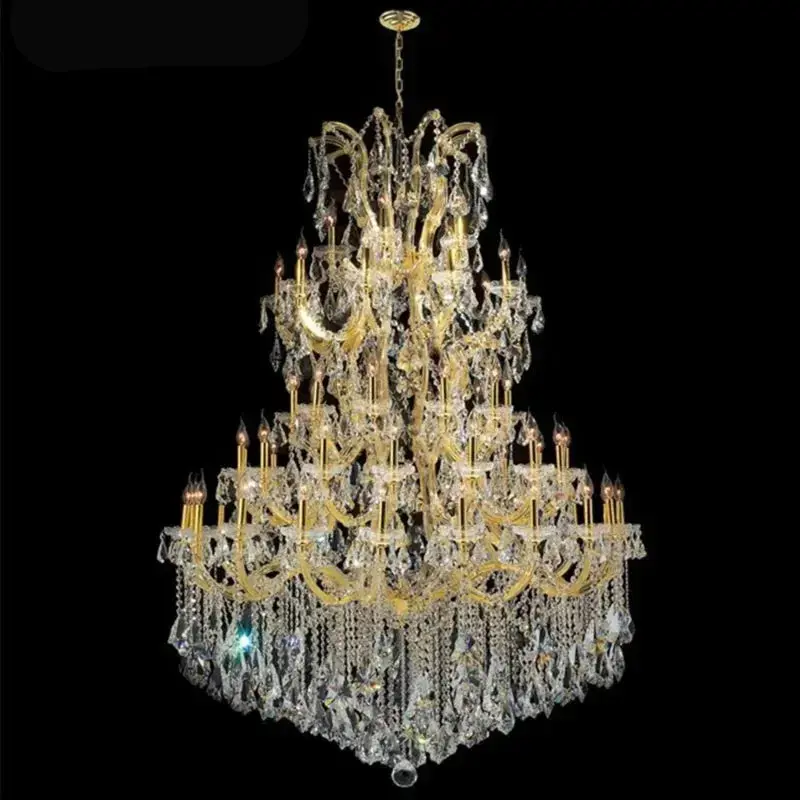 Modern Luxury Clear Crystal Chandelier - Image 4