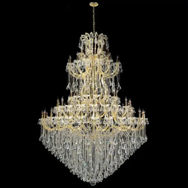 Modern Luxury Clear Crystal Chandelier - Image 7
