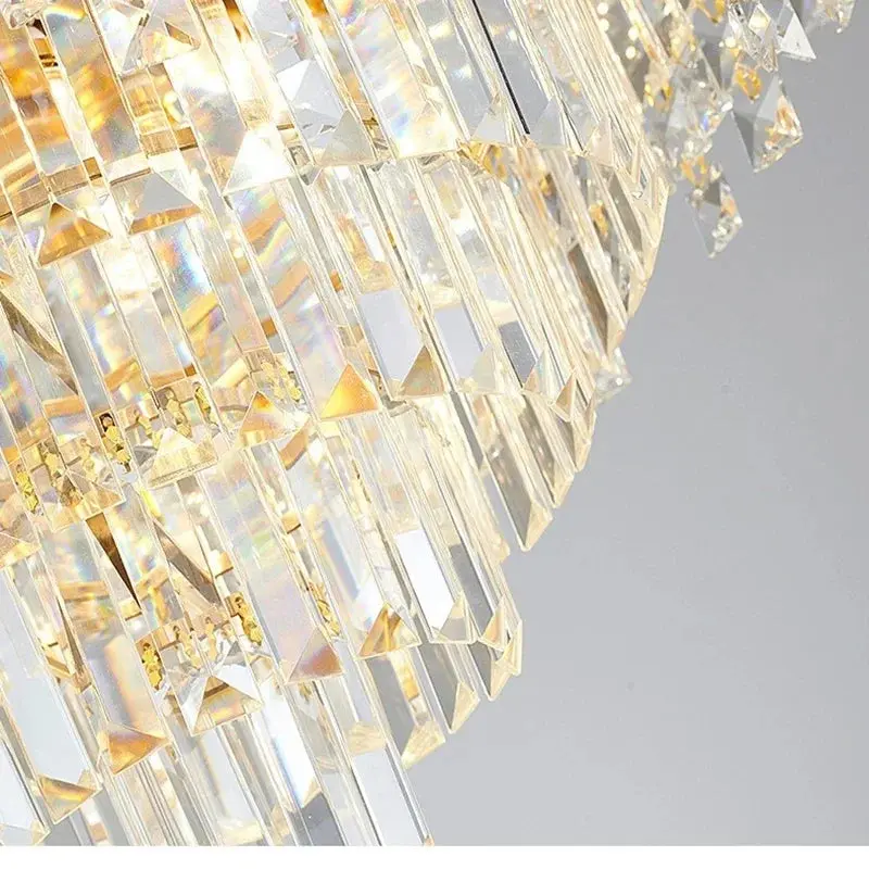 Modern Luxury Stairs Large Crystal Chandeliers - Image 6