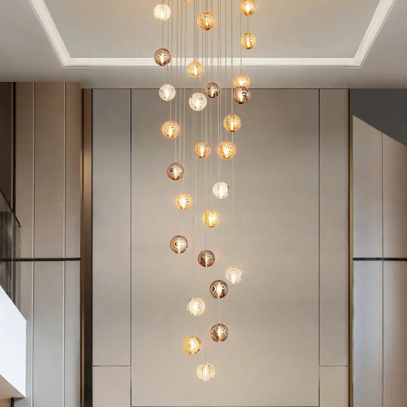 Modern Planets Staircase Chandelier - Image 6