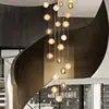 Modern Planets Staircase Chandelier - Image 7