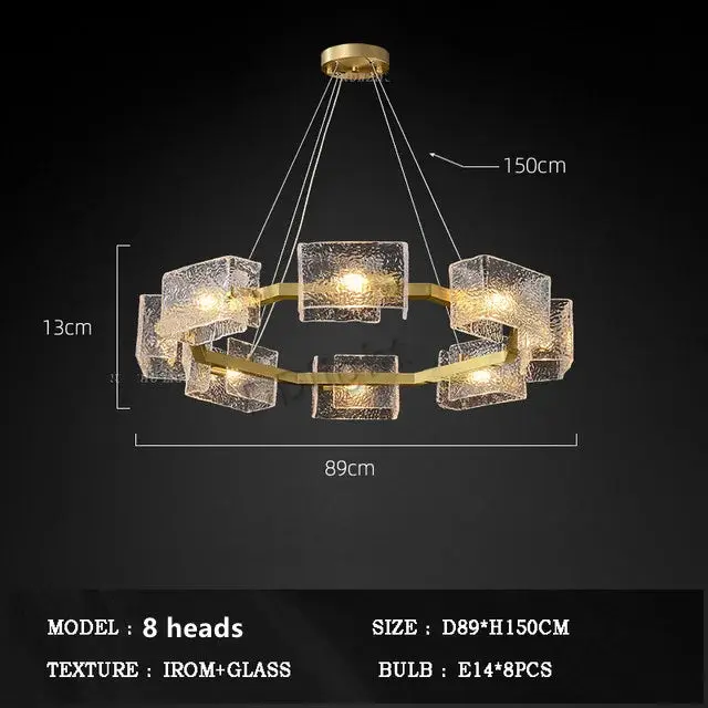 New Creative Crystal Chandelier Modern Chandelier - Image 10