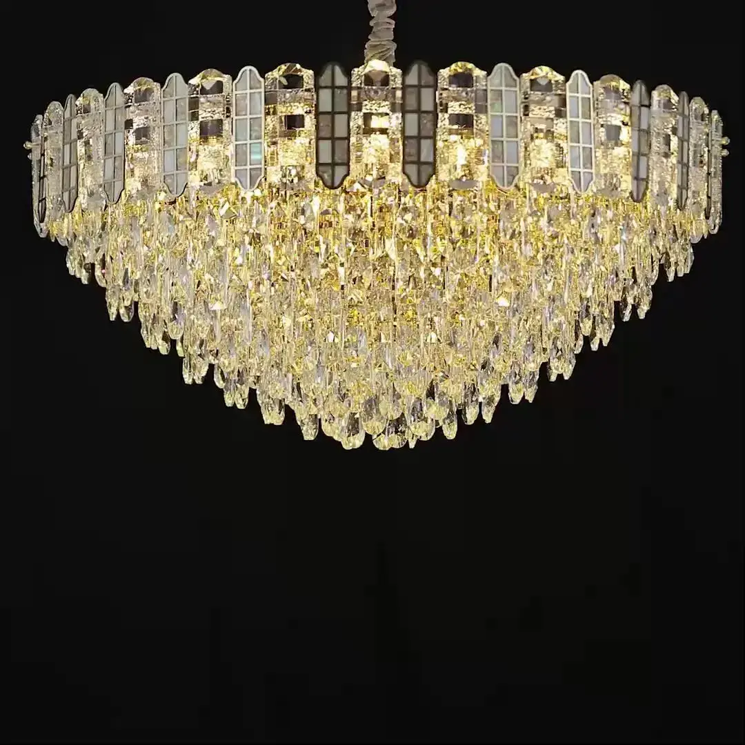 Nordic Bedroom Crystal Chandelier - Image 6