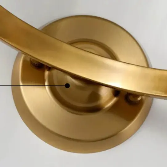 Nordic Crystal Iron Wall Lamp - Image 7