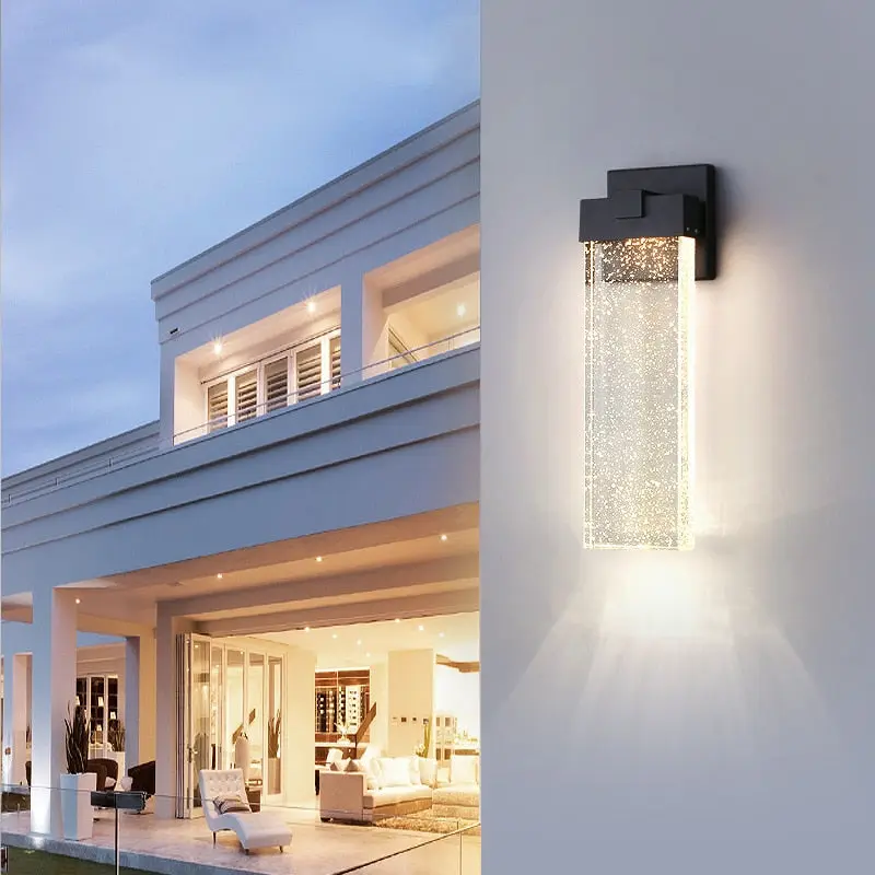 Outdoor Crystal Wall Lamp - Image 3