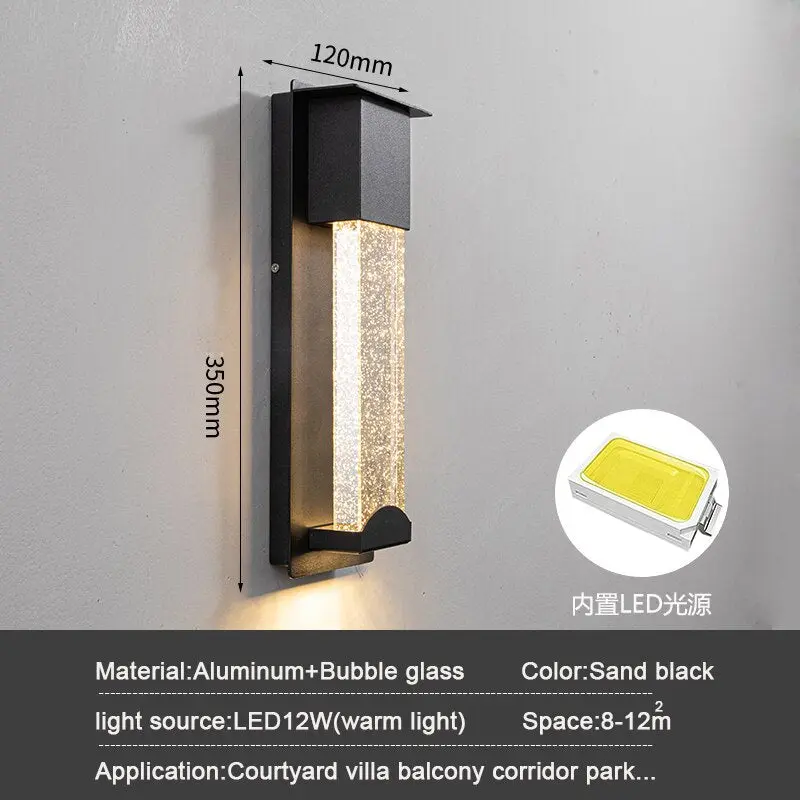Outdoor Wall Crystal Light - Image 9