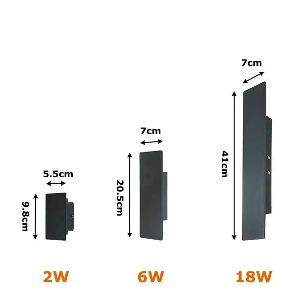 Outdoor Waterproof Wall Up Down Light Fixtures - Image 7