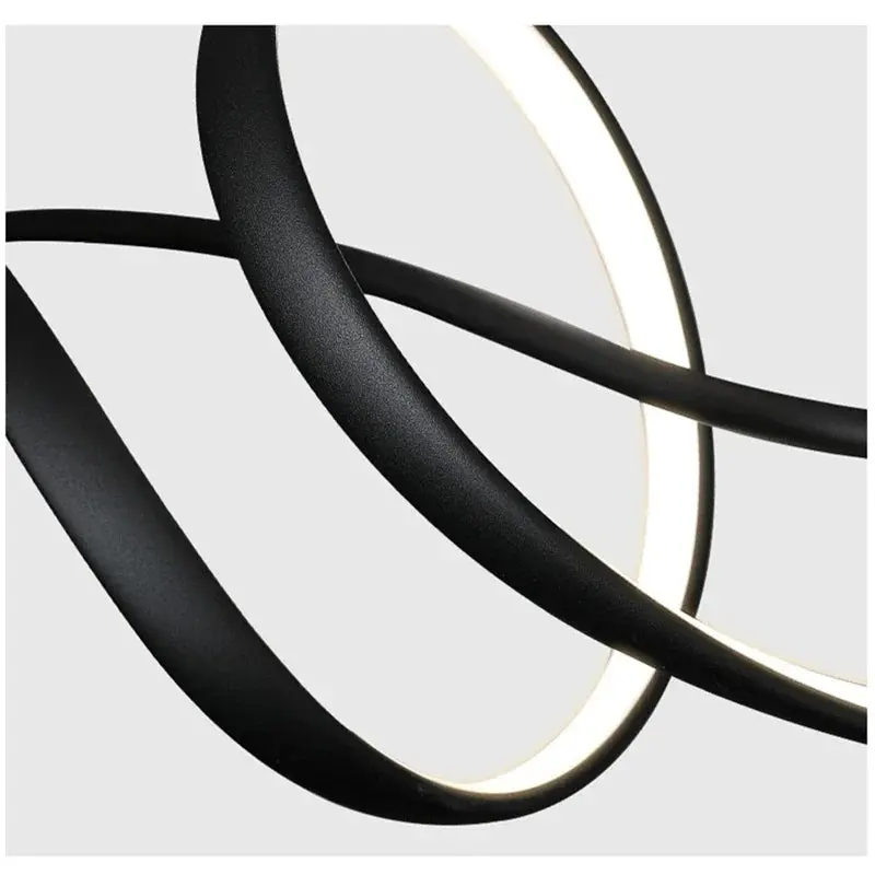 Ribbon Shape Design Dining Island LED Chandelier - Image 7