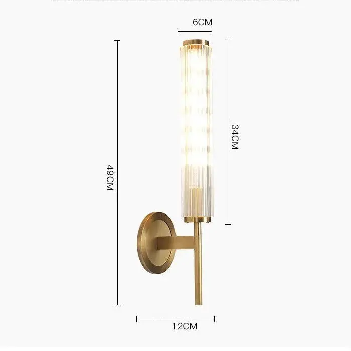 Salon Retro Brass Wall Light - Image 7